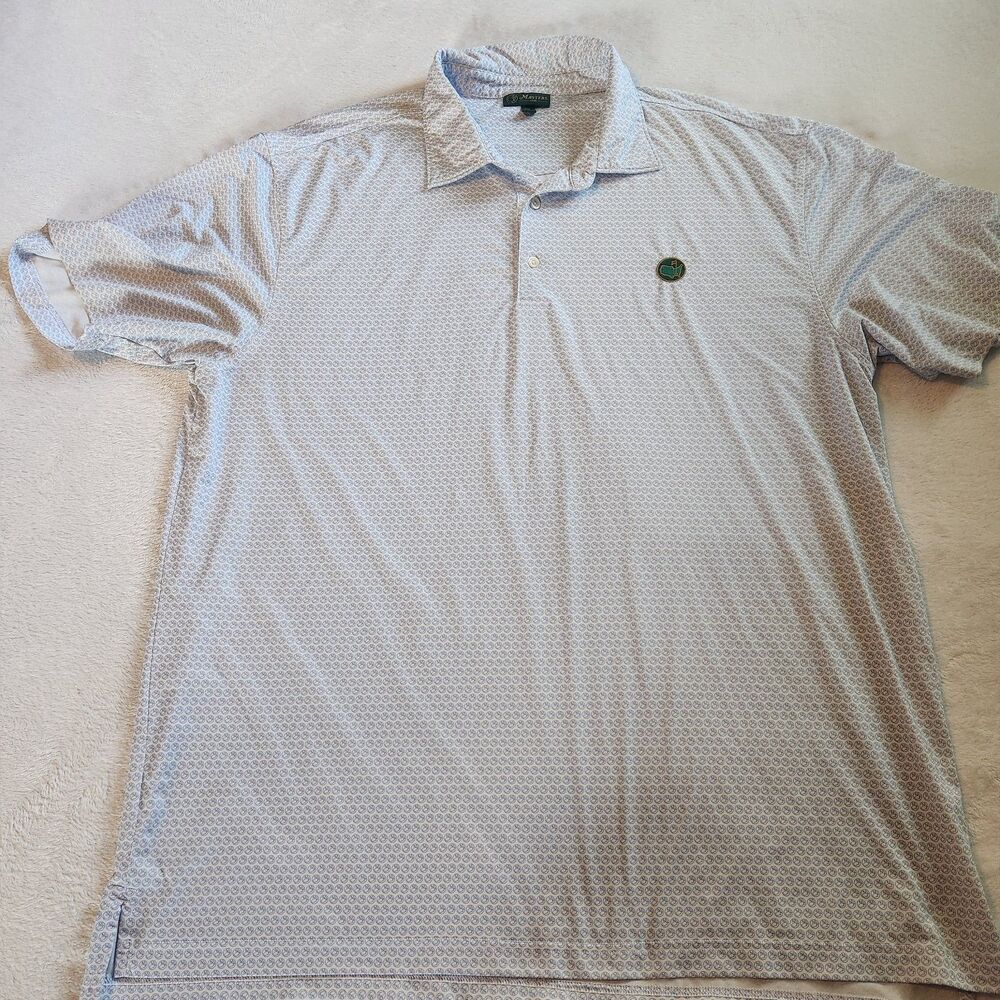 Masters 1934 Berckmans Place Shirt Mens XXL Polo Augusta National Golf ANGC EUC